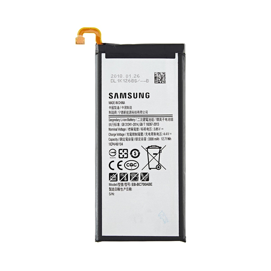 Premium Original Battery For Samsung Galaxy C7 Pro (EB-BC700ABE) 3300mAh (1 Year Warranty)